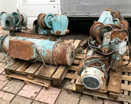 Тельфер неисправный